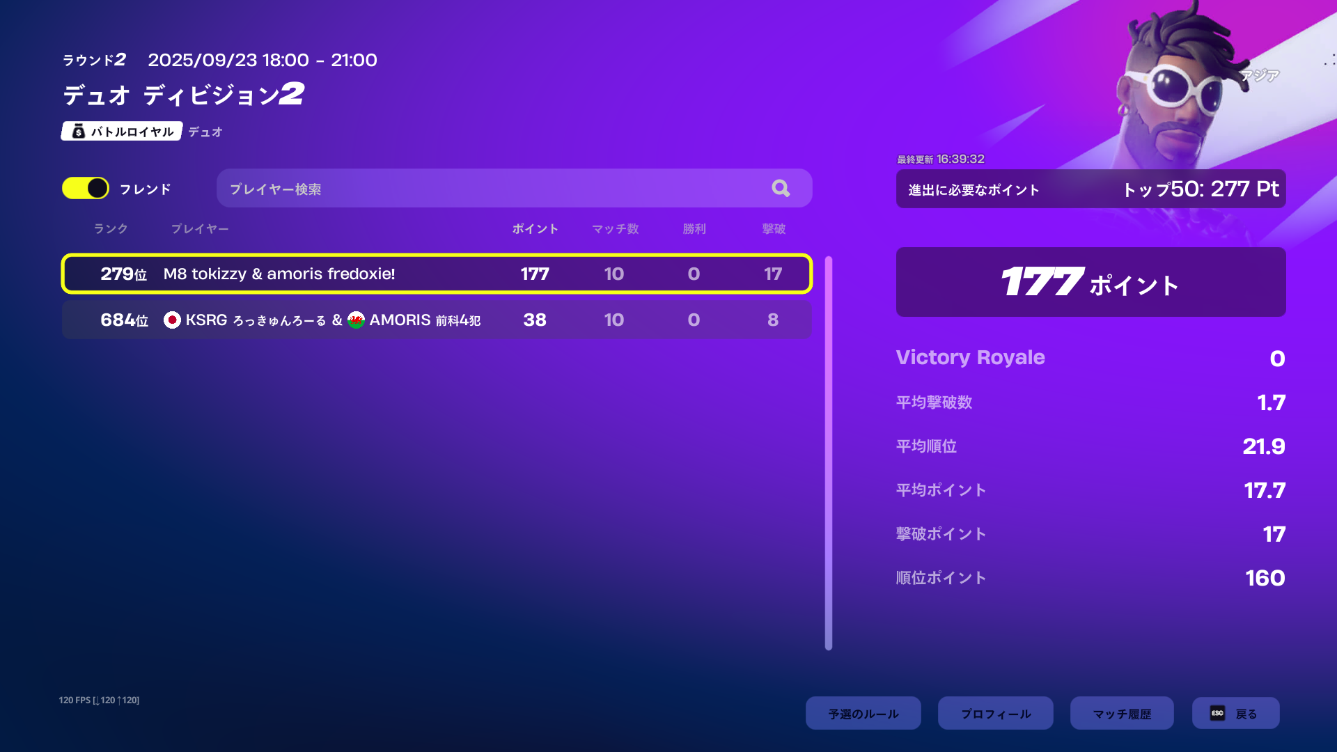 AMORIS FORTNITE 立川市